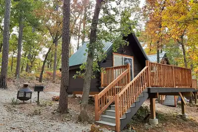 Image de Shady Pine Primitive Cabin 2 @Spring Lake Ranch