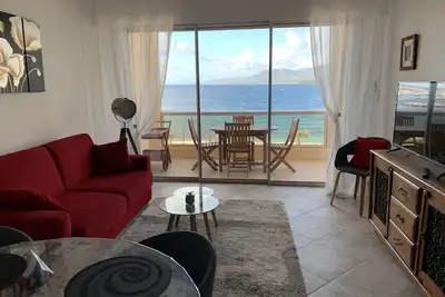 Image de Grand appart. 4-5 pers, accès direct plage, clim, vue mer panoramique, parking