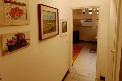 Charming studio apartment in villa near village center
