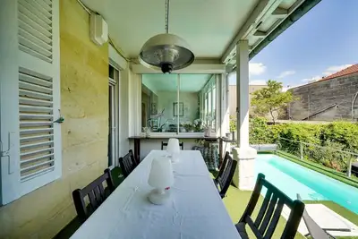 Image de Maison familiale Bordelaise avec piscine