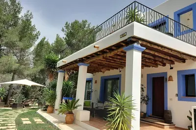 Image de Belle maison de vacances \"Finca Sa Bardella\" à la campagne avec vue sur les montagnes