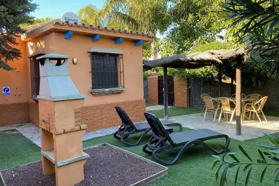 Image de House Bungalows with private garden and shared pool in El Palmar beach