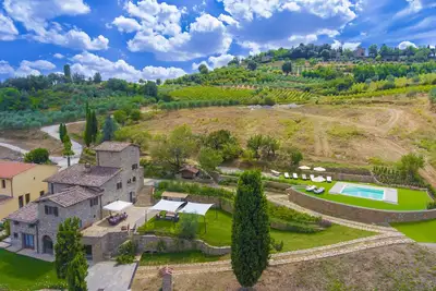 Image de Ville La Marcellina with Private Pools, Garden, Terraces, Ideal for Weddings