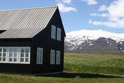 Image de Maison de vacances Snæfellsbær pour 1 - 4 personnes avec 4 chambres à coucher - Maison de vacances