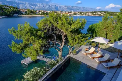 Image de Luxury Seafront Villa Prestige Brac with private heated pool, sauna, gym