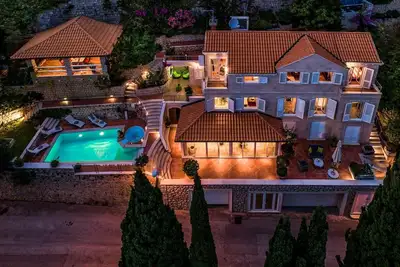 Image de Luxury Beachfront Villa Dubrovnik Palace with private pool and jacuzzi in Dubrovnik