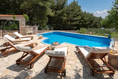 Image de Luxury Beachfront Villa Zlatni Rat With Pool at the Beach Zlatni Rat in Bol on Island of Brac