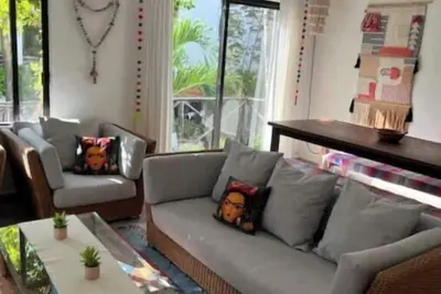 Image de Beautiful Hacienda Condo Steps from Mamita's Beach