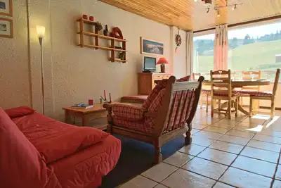 Appartement au pied des pistes avec parking et cuisine équipée à Chamrousse