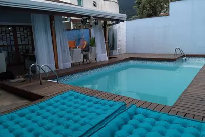 Image de Linda Casa com Piscina e Ótimas Acomodações Super Confortável Ubatuba-sp