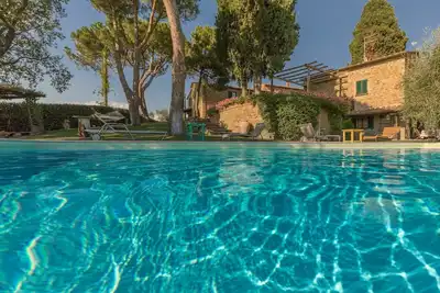 Image de Maison de vacances privée avec piscine privée, Wifi, Tv, véranda, vue panoramique, parking