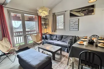 Image de Agréable appartement 3 pièces duplex pour 6 personnes situé à Val d’Isère, skis aux pieds et à 500m du centre du village, navett