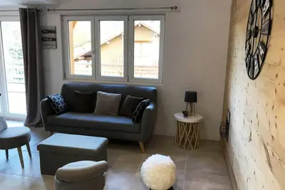 Image de 1er étage, terrasse, balcon, parking, casier à ski, 80m², Valloire