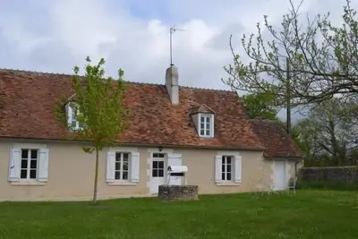 Image de Maison de vacances avec piscine partagée dans le Parc de la Brenne, linge et ménage inclus