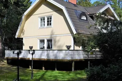 Image de Stunning home in Djurhamn with 6 Bedrooms, WiFi and Sauna