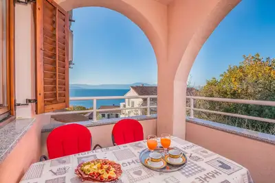 Image de Superbe appartement à Njivice avec WiFi
