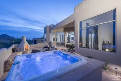 Image de Sonoran Desert Escape • Hot Tub, Saguaros & Stunning McDowell Mountain Views