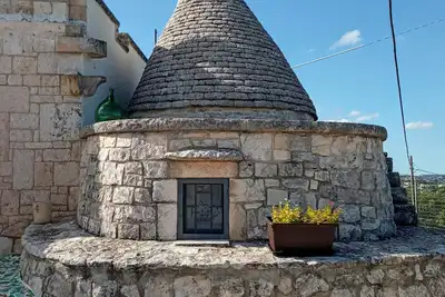 Ancient trullo overlooking the Itria Valley