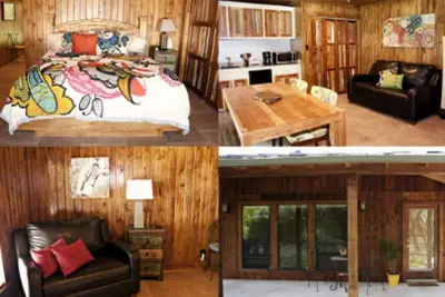 Image de Cabine-Salle de bain privée-de Luxe-Vue sur la campagne-The Treehouse