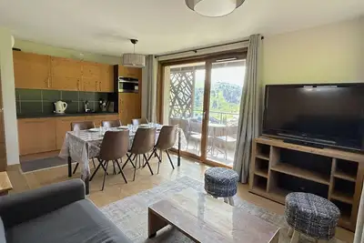 Image de Appartement 3 pièces Les Saisies - 6 pers, Parking