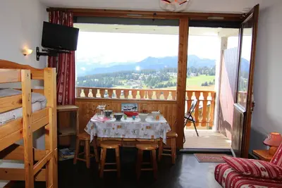 Image de Studio aux Saisies, 4 personnes, proche pistes