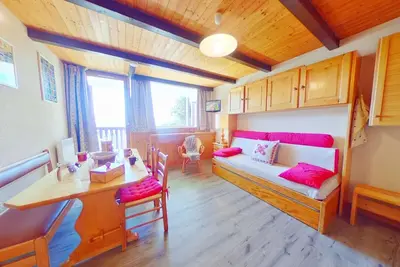 Image de Studio cosy Les Saisies pour 4 pers. avec balcon