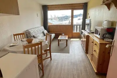 Image de Studio confortable 4 pers, proche centre Les Saisies