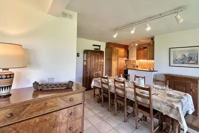 Image de Appartement 4 pièces + cabine - 8 couchages avec jardin et terrasse - Megève