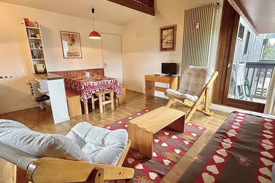 Image de Appart 2 pièces + mezzanine, 6 couchages, Megève, parking