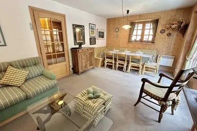 Image de Confortable Duplex 3 Pièces, 6 Couchages, Proche Centre et Télécabine, Balcon Sud, Megève