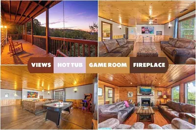 Summer Break! Hot Tub | Views | 4-Story Mtn Cabin