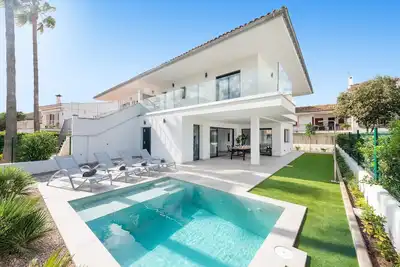 Image de Ca Na Cati (BARCARÉS) - Spectacular semi-detached house near the sea and with private poo