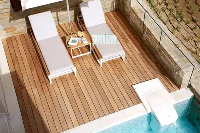 Image de Excellente Villa Halkidiki | Villa résidentielle 3 | 3 chambres | Superbes vues sur la mer | Ouranou