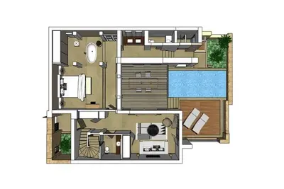 Image de Excellente Villa Halkidiki | Villa résidentielle 1 | 2 chambres | Superbes vues sur la mer | Ouranou