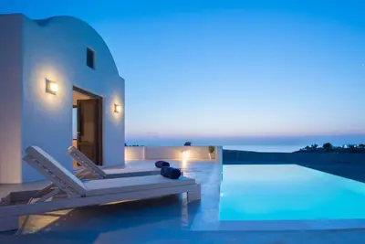 Villa de luxe à Santorin | Villa de luxe | Piscine privée | Vue sur la mer | Imerovigli