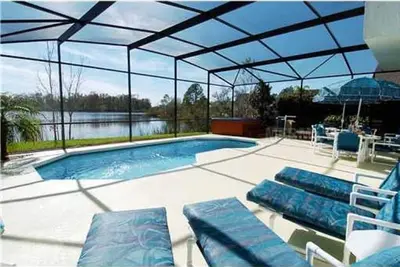 Image de 534 - Stunning 4 Bedroom Home with South Facing Pool, Hot tub and Water View