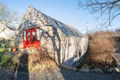 Idyllic Converted Mill on a private farm by the sea