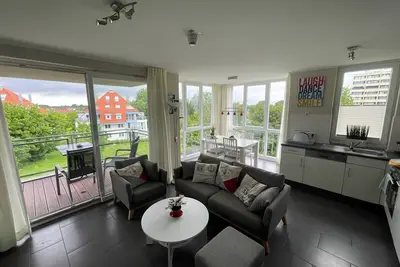 Image de House \"Leuchtturm\" in the beach park Großenbrode in direct beach location