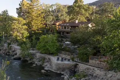Image de Big View House on Kern River Private Waterfront Retreat Fireplace Dog Ok