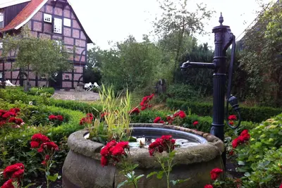 Image de FeWo 1 in historic Spieker on cycling and hiking routes with golf course