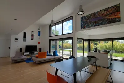 Image de Luxueuse villa, piscine intérieure, plage à 300m