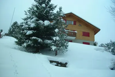 Beautiful large ski chalet in the mountains
