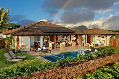 Image de Hale Kainani #6 E Komo Mai: Secluded Luxury Home w/ Pool, Spa, Ac & Ocean Views