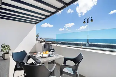 Image de Appartement de vacances \"Callao Beach 3\" avec vue sur la mer, terrasse et Wi-Fi