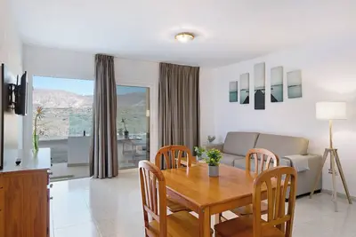 Image de Appartement de vacances \"Callao Beach 5\" avec vue sur la montagne, terrasse et Wi-Fi