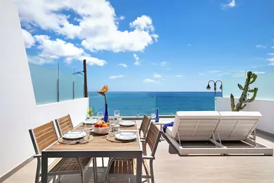 Image de Appartement de vacances \"Callao Beach 6\" avec vue sur la mer, terrasse et Wi-Fi