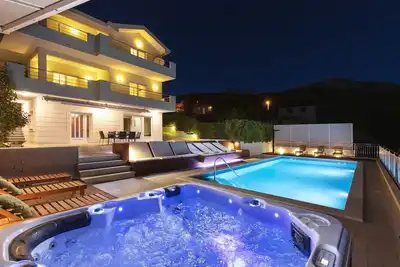 Image de Luxury Villa Lovric with private heated pool, Jacuzzi, Sauna and private tavern