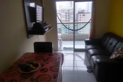 Image de Apt w/ sea view, w/ Wi-Fi - Vila Tupi - Praia Grande - Sp