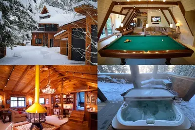 Image de Alpine Paradise! Pool table • Ping Pong • Hot Tub • Foos Ball • Sauna • Tv's