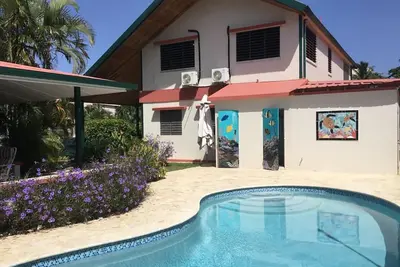 Image de Casa Ariella salt water pool outdoor gazebo near the beach with Backup Generator